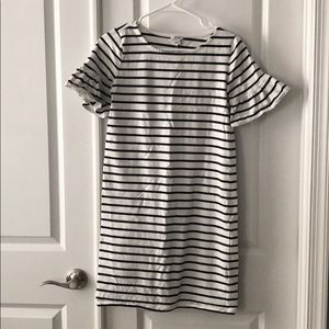 J. Crew Ruffle Sleeve Dress